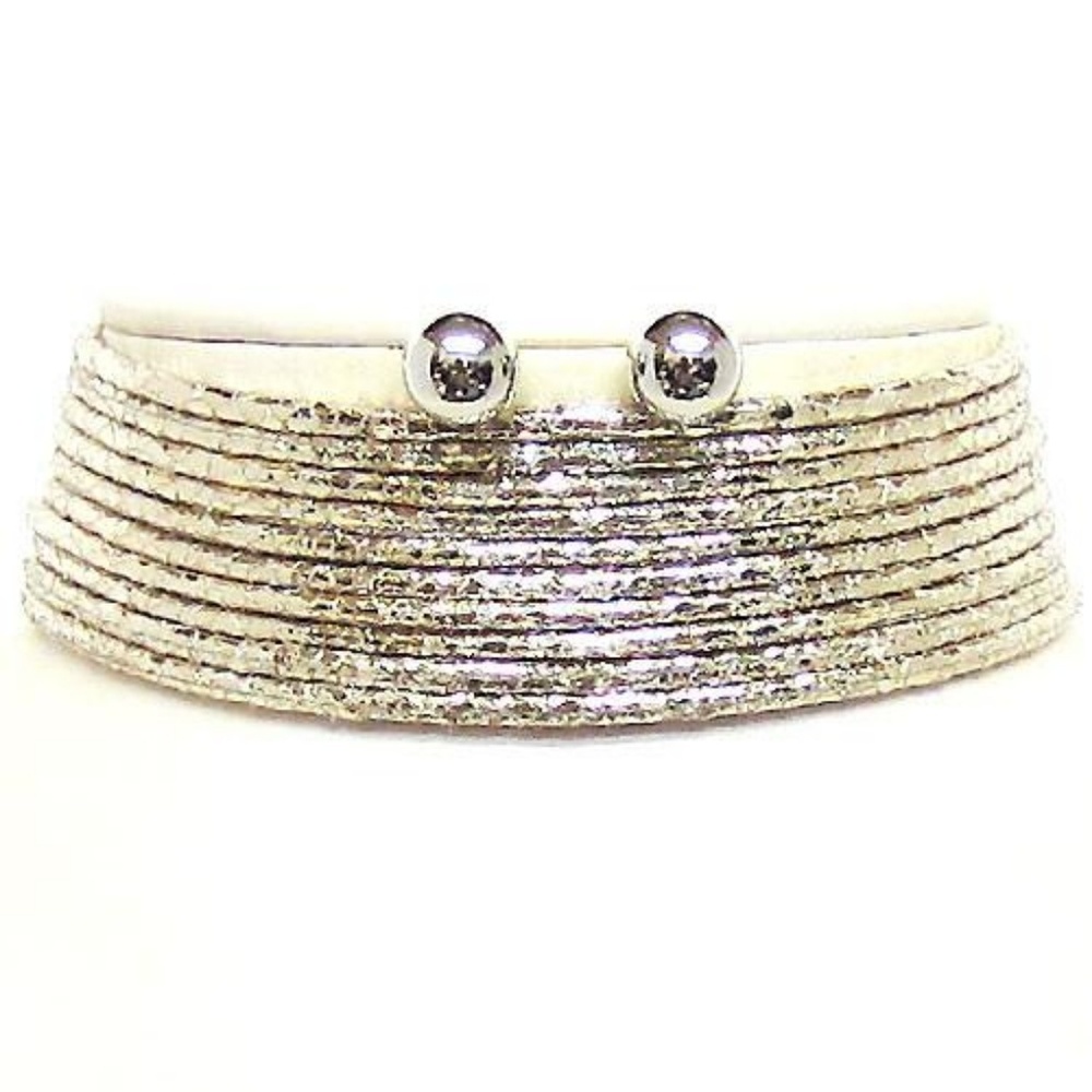 Metallic Choker Set